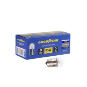 Лампа R5W 12V BA15s (габариты) упак.10 шт. Goodyear