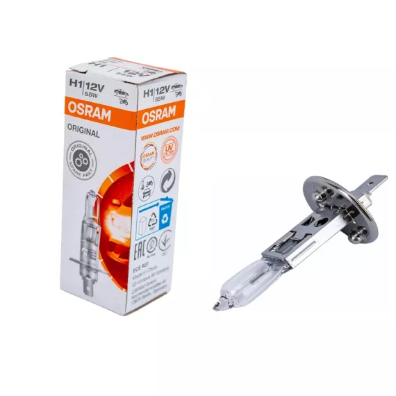 Лампа галог H1 12V55W (Osram) 64150 P14.5s