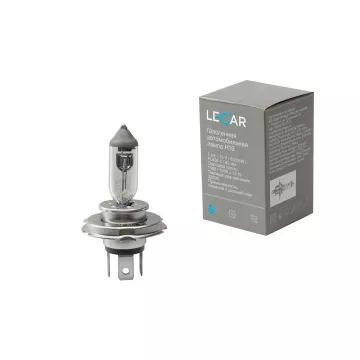 Лампа галог H19 12V60/55W (LECAR)