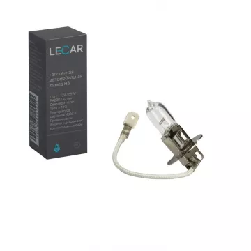 Лампа галог H3 12V55W (LECAR)