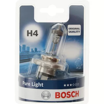 Лампа галог H4 12V60/55W (BOSCH) блистер 1987301001