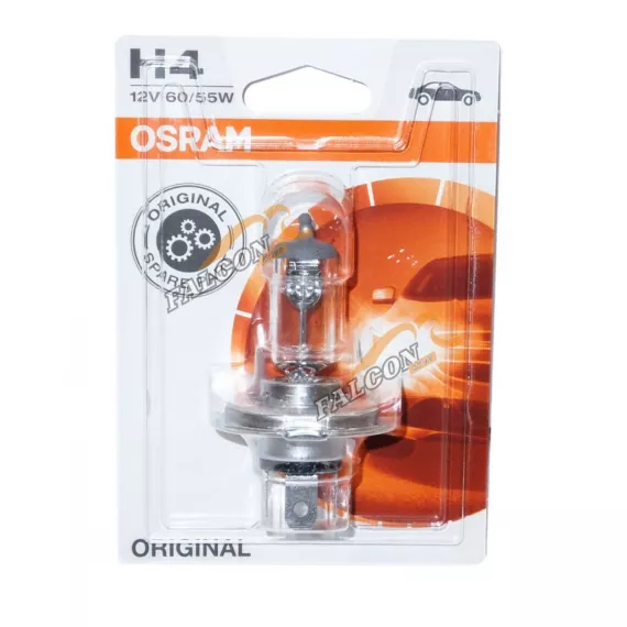Лампа галог H4 12V60/55W (Osram) 64193 P43t блистер