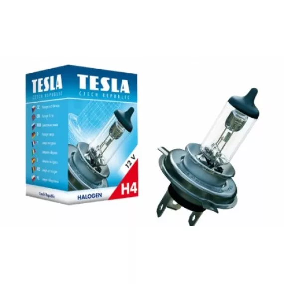 Лампа галог H4 12V60/55W (Tesla) В10401 P43t