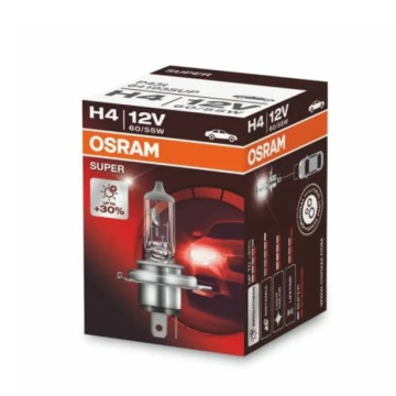 Лампа галог H4 12V60/55W+30% (Osram) 64193SUP P43t