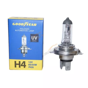 Лампа галог H4 12V60/55W (Goodyare) GY014120