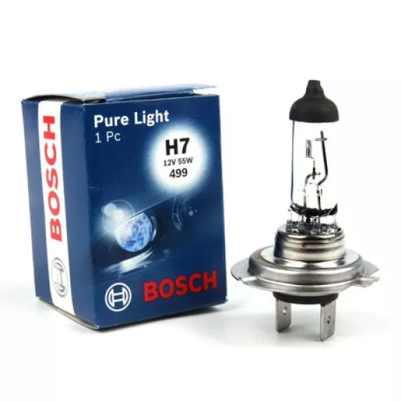 Лампа галог H7 12V55W (BOSCH) 1987302071