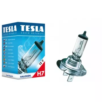 Лампа галог H7 12V55W (Tesla) В10701