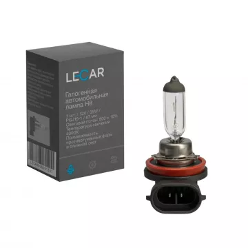 Лампа галог H8 12V35W (LECAR)