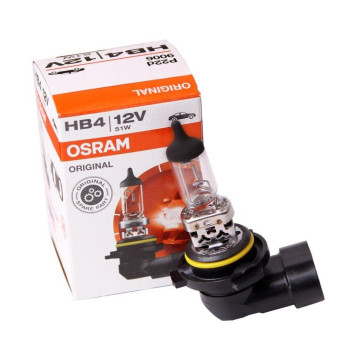 Лампа галог HB4 12V55W (Osram) P22d