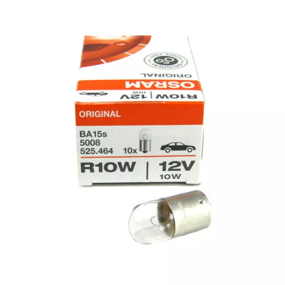 Автолампа R10W 12V (BA15s) OSRAM