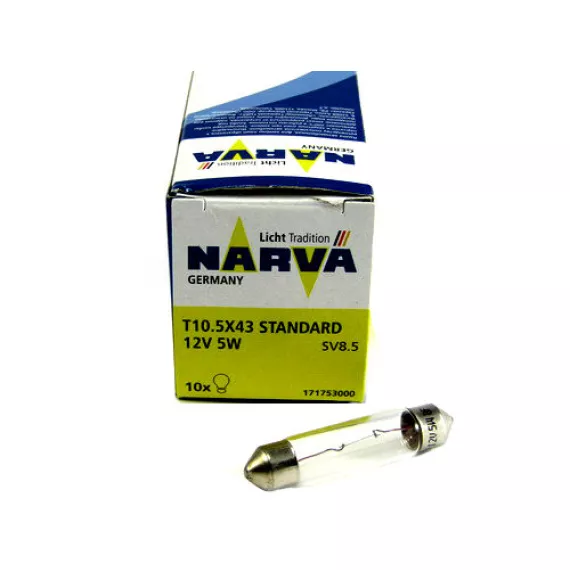 Автолампа C5W 12V (SV8.5) 41мм NARVA