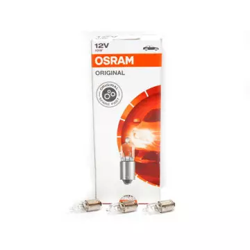 Автолампа H10W 12V 10W (BA9s) OSRAM
