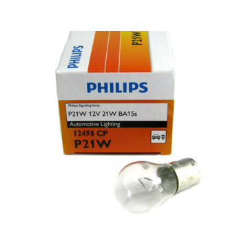 Автолампа P21W 12V (BA15s) PHILIPS