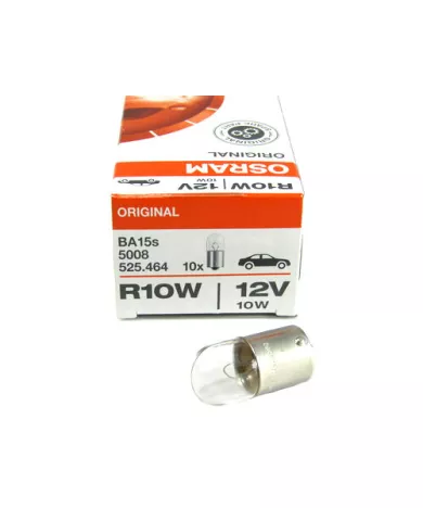 Автолампа R10W 12V (BA15s) OSRAM