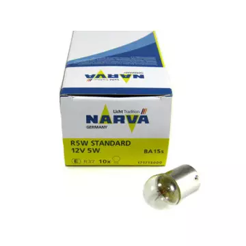 Автолампа R5W 12V (BA15s) NARVA