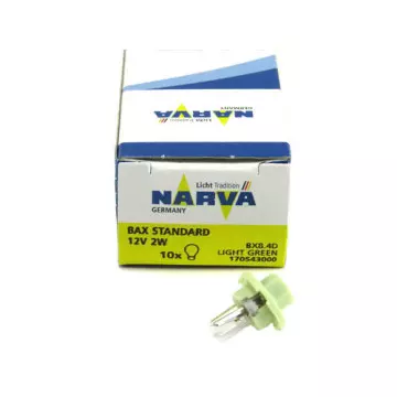 Автолампа W2W 12V (BX8,4d) NARVA с патроном