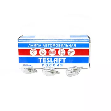 Автолампа WY5W 12V (W2.1*9.5d) ЖЁЛТАЯ TESLAFT