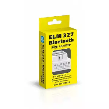 Адаптер ELM Bluetooth 327 MINI для диагностики авто