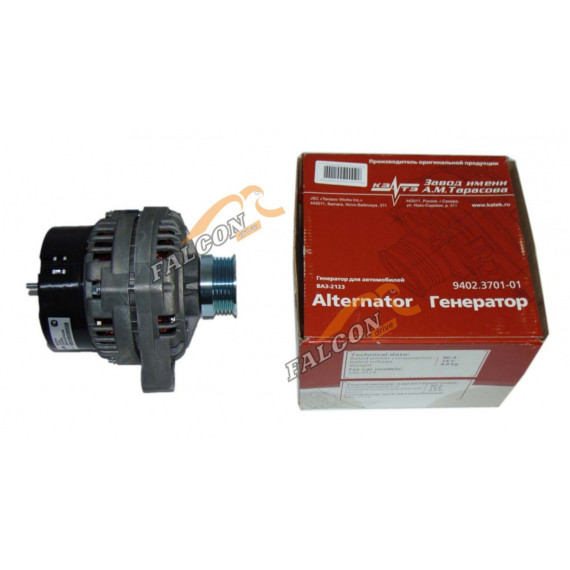 Генератор -2123 (КЗАТЭ) 14В/80А/1260Вт