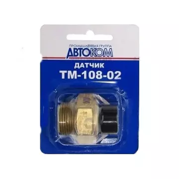 Датчик включения электровентилятора ТМ 108-02 (87°-82°) 2101-07 АВТОКОМ