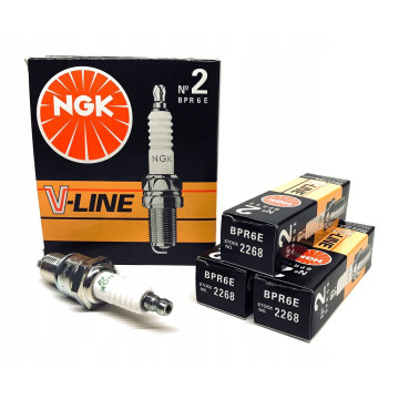 Свеча зажигания  2108-99 карбюратор (BPR6E) 2268 V-LINE №2 NGK