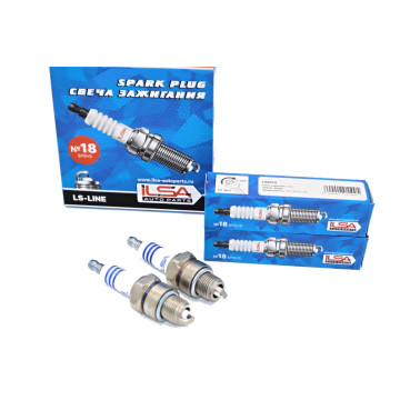 Свеча зажигания  402 короткая резьба (BP6HS) LS-LINE №18 "ILSA"