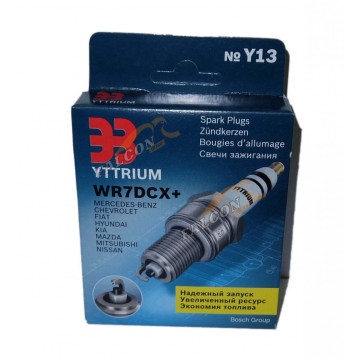 Свечи -2108i (Yttrium) WR7DCX+ Fiat, Hyundai, KIA, Mitsubushi 4-местная (шт)
