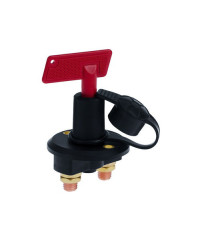 Выключатель массы 12/24V 200A (Поворотный ЕВРО) с ключом