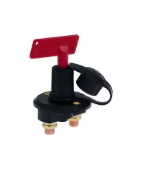 Выключатель массы 12/24V 200A (Поворотный ЕВРО) с ключом