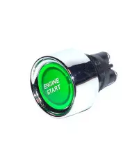 Кнопка пусковая 12V 50A (ENGINE START) зелёная