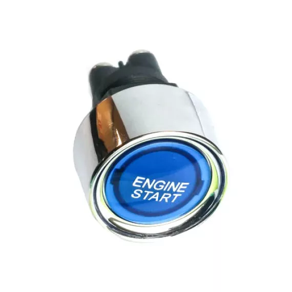 Кнопка пусковая 12V 50A (ENGINE START) синяя