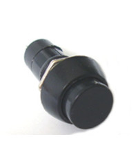 Кнопка с фиксацией пластмассовая (чёрная)