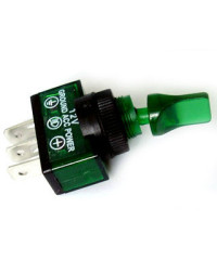 Тумблер с подсветкой (карамелька) зеленый