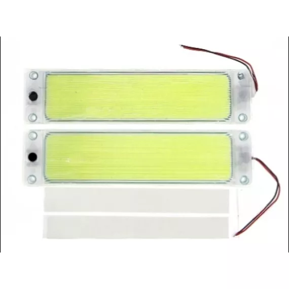 Плафон светодиодный освещения салона 12-24V COB 260х62х12мм
