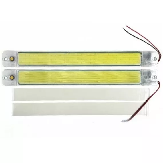 Плафон светодиодный освещения салона 12-24V COB 300х30х12мм