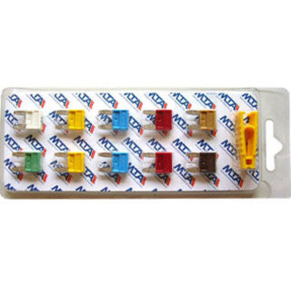 Предохранитель вилочный "MINI" для иномарок (комплект-10 шт.) МТА