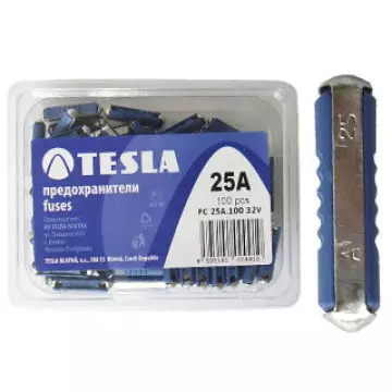 Предохранитель цилиндр. FC (25А) TESLA