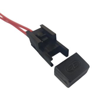 Держатель флажкового предохранителя тип"норма"в сборе до 30А с крышкой наборный