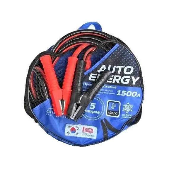Провода стартовые 1500А (5м.) AUTO ENERGY