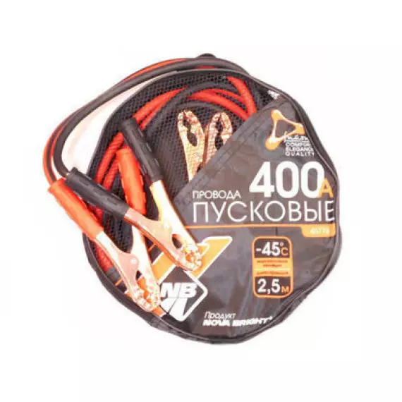 Провода стартовые 400А (2,5м.) AUTO POWER