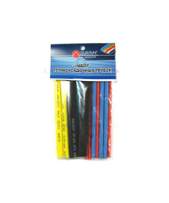 Термоусадочная трубка "14шт" (3,4-4шт,5,6,7-2шт L=10см.) ДИАЛУЧ