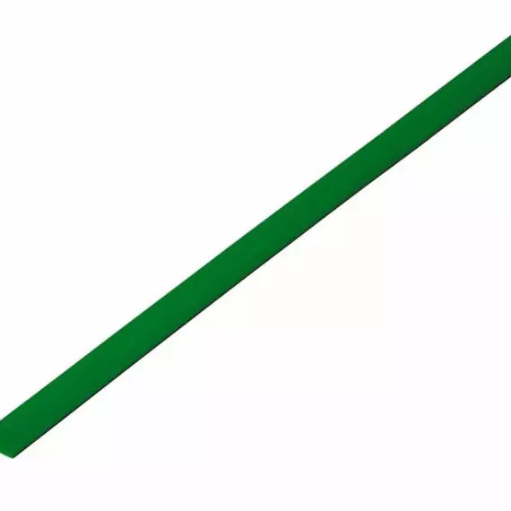 Термоусадочная трубка d= 6мм. L=1м. (зелёная) REXANT