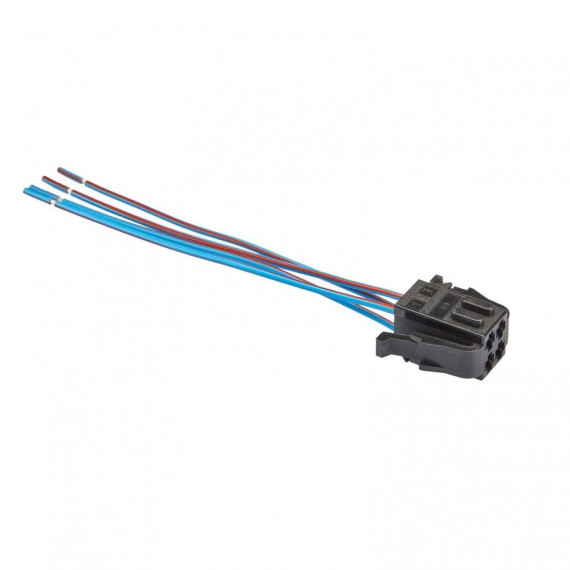 Разъем 1-929620-1 к моторедуктору заднего стекла -1117-1119 с проводами (Лада-Имидж LECAR)