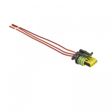 Разъем 15368586 датчика скорости -1118 Kalina, с провода (Лада-Имидж LECAR)