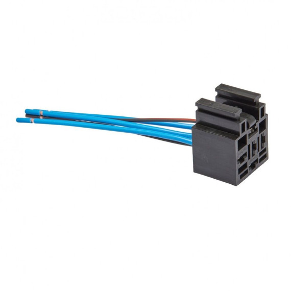 Разъем 2110-3724503 подключения 5-ти контактного реле -2110-12 с проводами (Лада-Имидж LECAR)