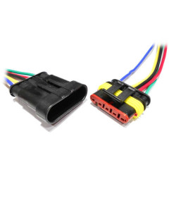 Разъём 5 конт. ЕВРО герметичный