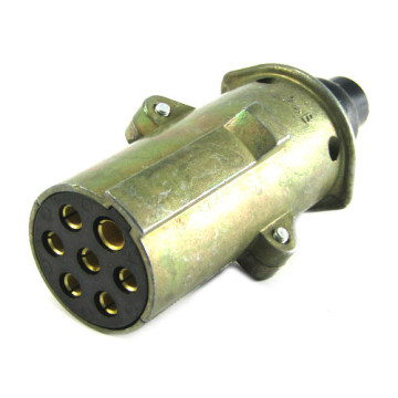 Разъём прицепа ВИЛКА (металл) ЕВРО