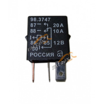 Реле замык 5-ти контактное -1118, 2170 с "Т"-образным выступом 20/30А 12В (Псков Авар)