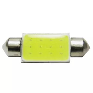 Светодиод С5W (COB) белый 39мм.