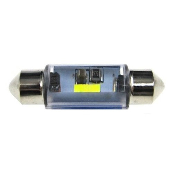 Светодиод С5W 12-30V (SMD-1860) 1 диод белый 36 мм.